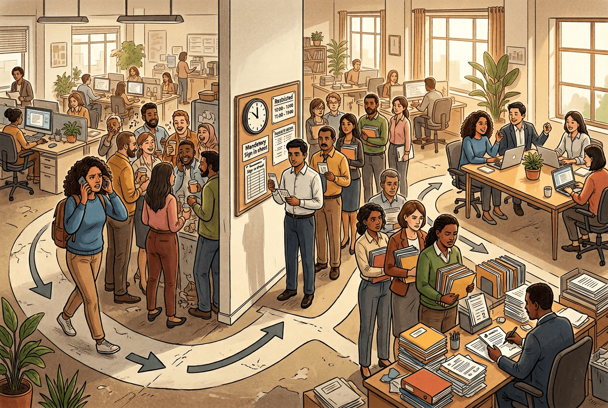 Where is support failing—without turning HR into a surveillance team?